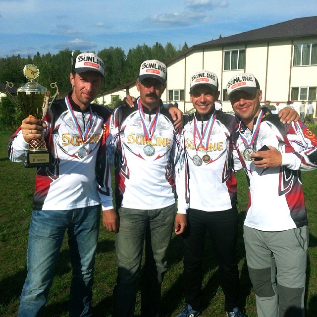 Спиннинг с лодок, Кубок Москвы «Озерна 2014». Серебро!